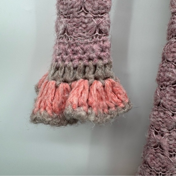 Faconnable Women’s XS Y2K Wool Blend Knit Whimsy Ruffle Open Fairycore Cardigan - Picture 7 of 9